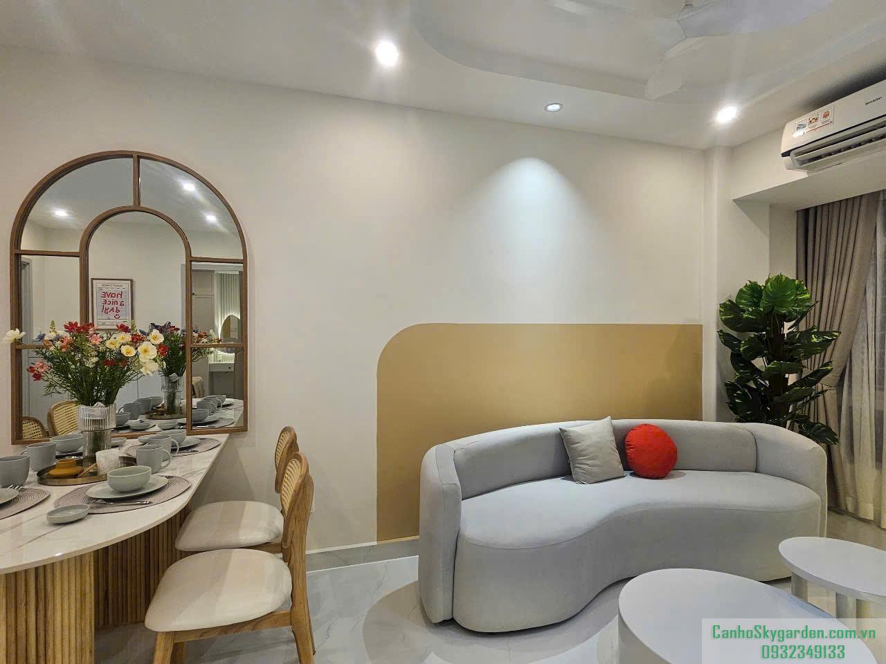 Cho thuê CH Sky 3 2PN 2WC view hồ bơi giá 18tr/ tháng view thoáng Cho Thuê (12)