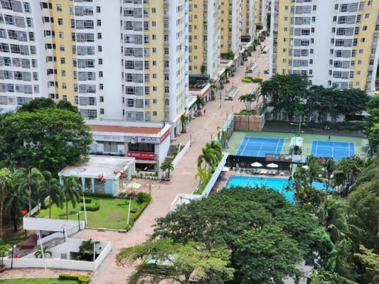 Cho thuê CH Sky 3 2PN 2WC view hồ bơi giá 18tr/ tháng Cho Thuê (40)