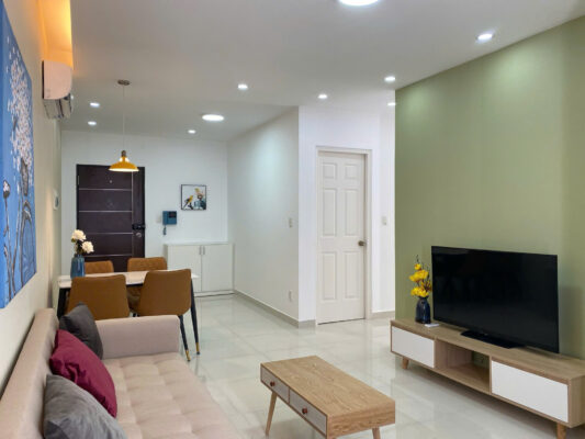 Cho thuê CH Sky 3 2PN 2WC view hồ bơi giá 18tr/ tháng view thoáng Cho Thuê (32)