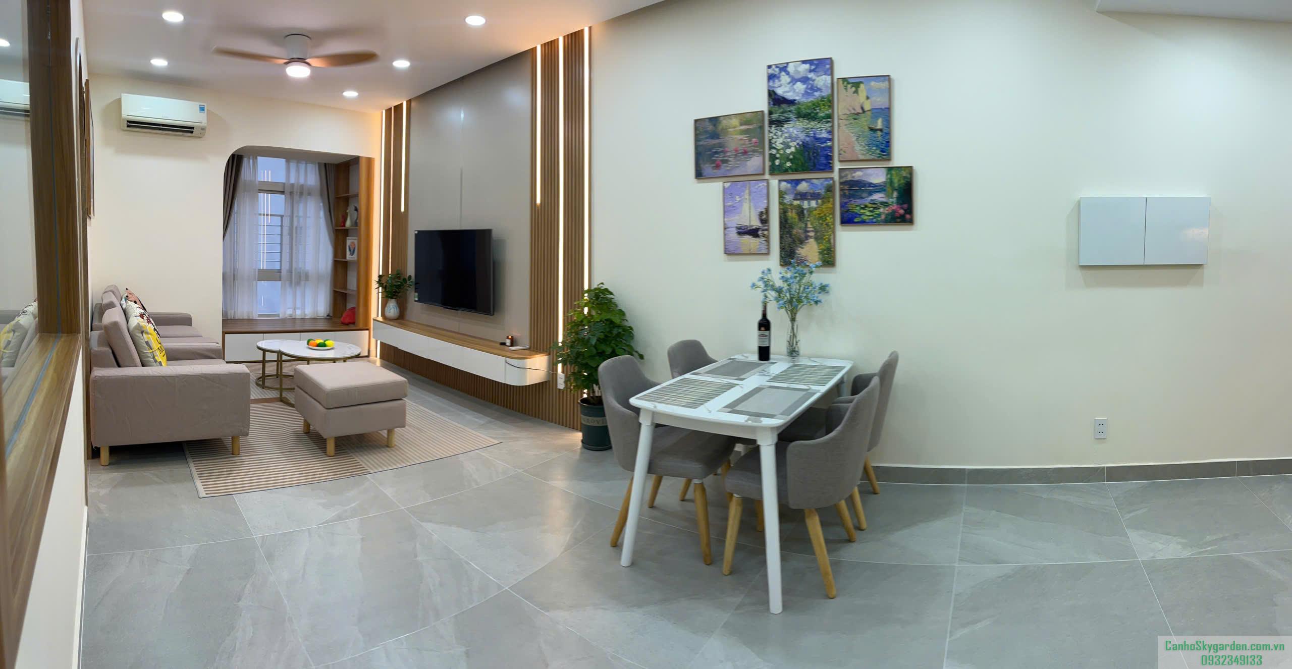 Cho thuê căn hộ 2PN mới 100% 19 triệu/ tháng view hồ bơi Cho Thuê (7)