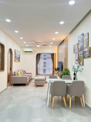 Cho thuê CH Sky 2 81m2 3PN 2WC lầu 8, giá 25 triệu (mới 100%, nội thất cao cấp) Cho thuê căn hộ gần trường Rmit Quận 7 (46)
