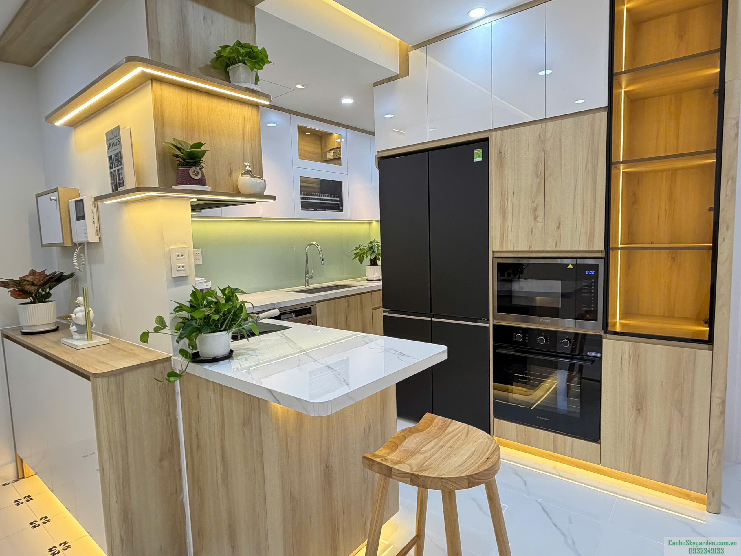 Bán căn hộ 68m2 Sky 3 2PN 2WC lầu 17 view thoáng giá 5ty4 Bán (15)