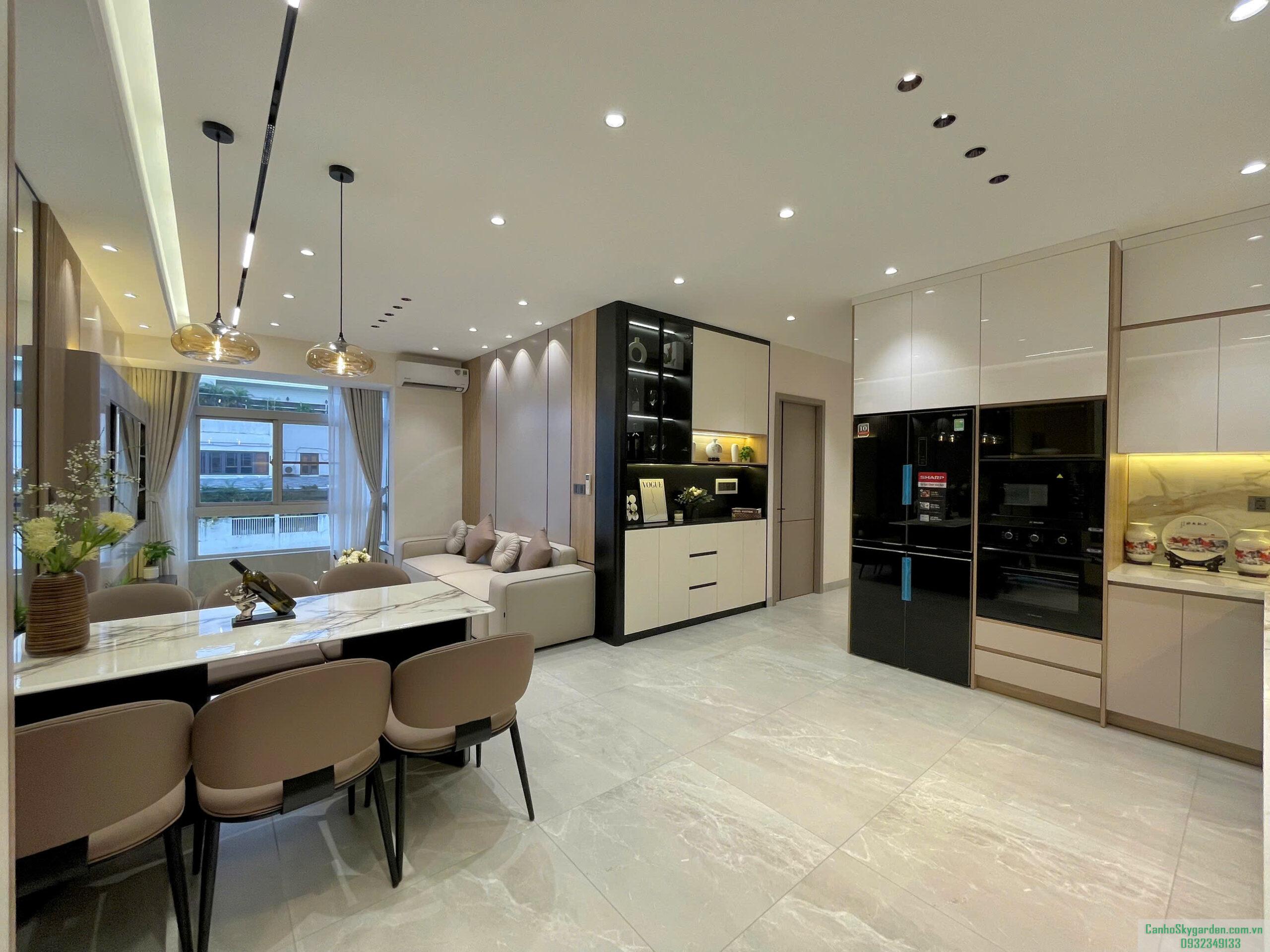 Bán căn hộ 68m2 Sky 3 2PN 2WC lầu 17 view thoáng giá 5ty4 Bán (9)