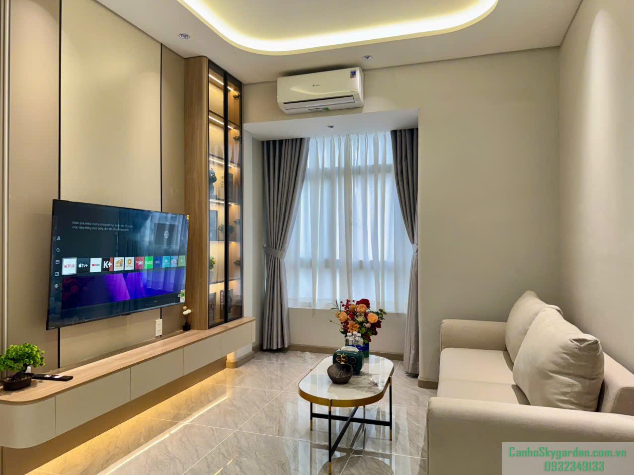 Bán căn hộ 68m2 Sky 3 2PN 2WC lầu 17 view thoáng giá 5ty4 Bán (7)