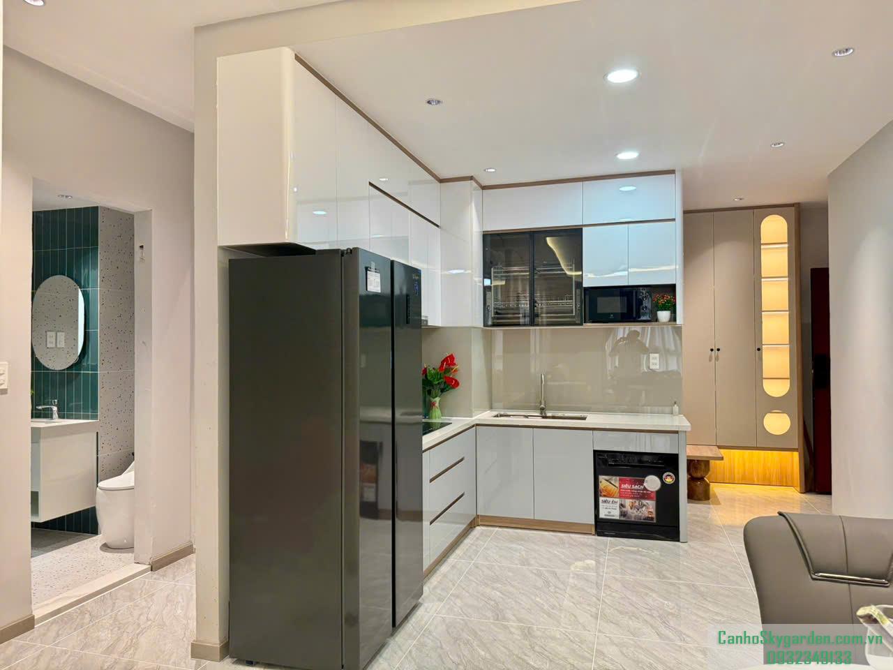 Bán căn hộ 68m2 Sky 3 2PN 2WC lầu 17 view thoáng giá 5ty4 Bán (8)