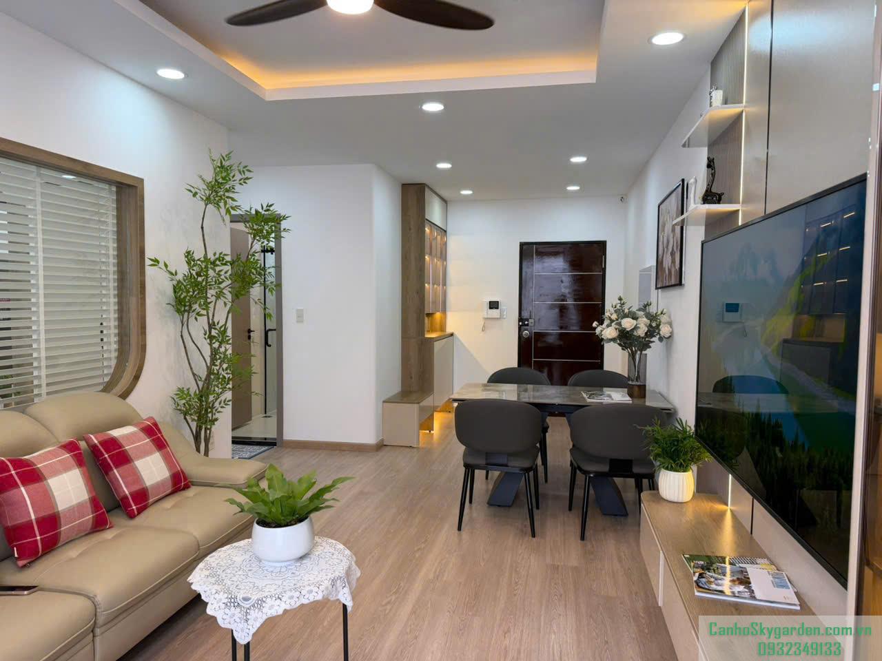 Bán căn hộ 68m2 Sky 3 2PN 2WC lầu 17 view thoáng giá 5ty4 Bán (7)