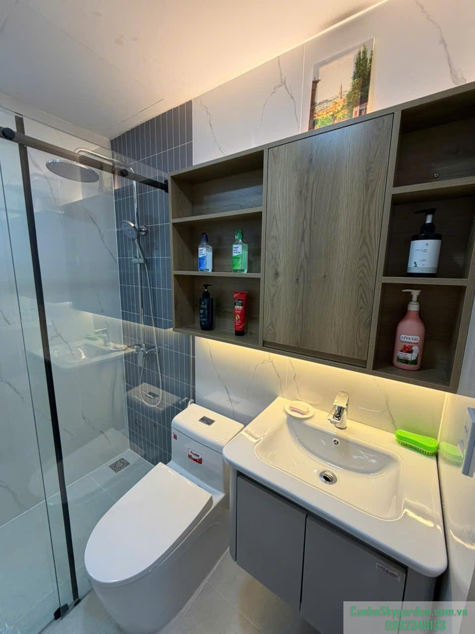Bán căn hộ 68m2 Sky 3 2PN 2WC lầu 17 view thoáng giá 5ty4 Bán (14)