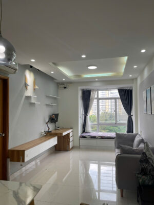 Cần cho thuê 68m2 Sky Garden 3 2PN 2WC giá 16tr/ tháng view hồ bơi Cho thuê Sky garden 2 phòng ngủ (1)