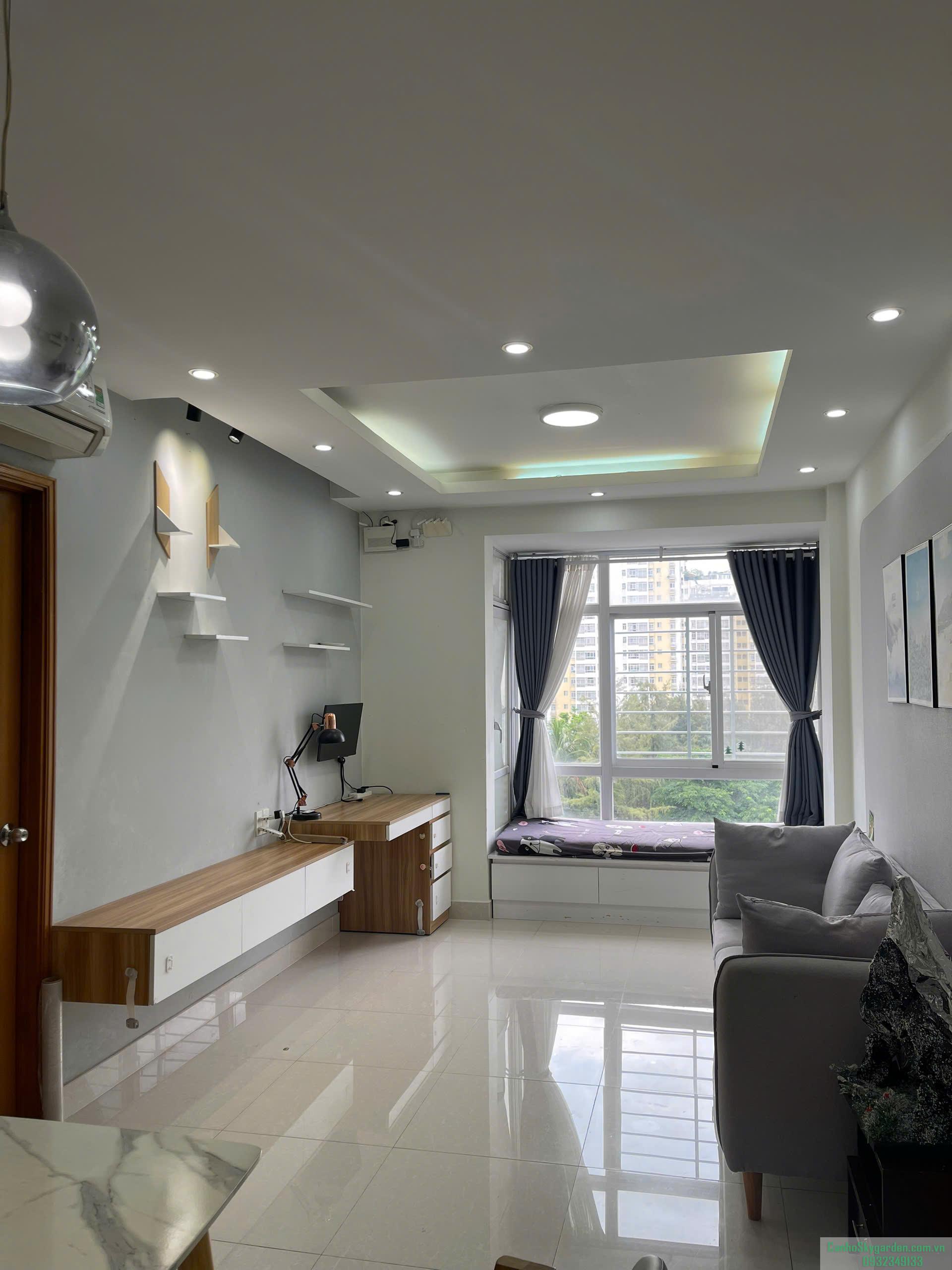 Cho thuê CH Sky 2 81m2 3PN 2WC lầu 8, giá 25 triệu (mới 100%, nội thất cao cấp) Cho Thuê (9)