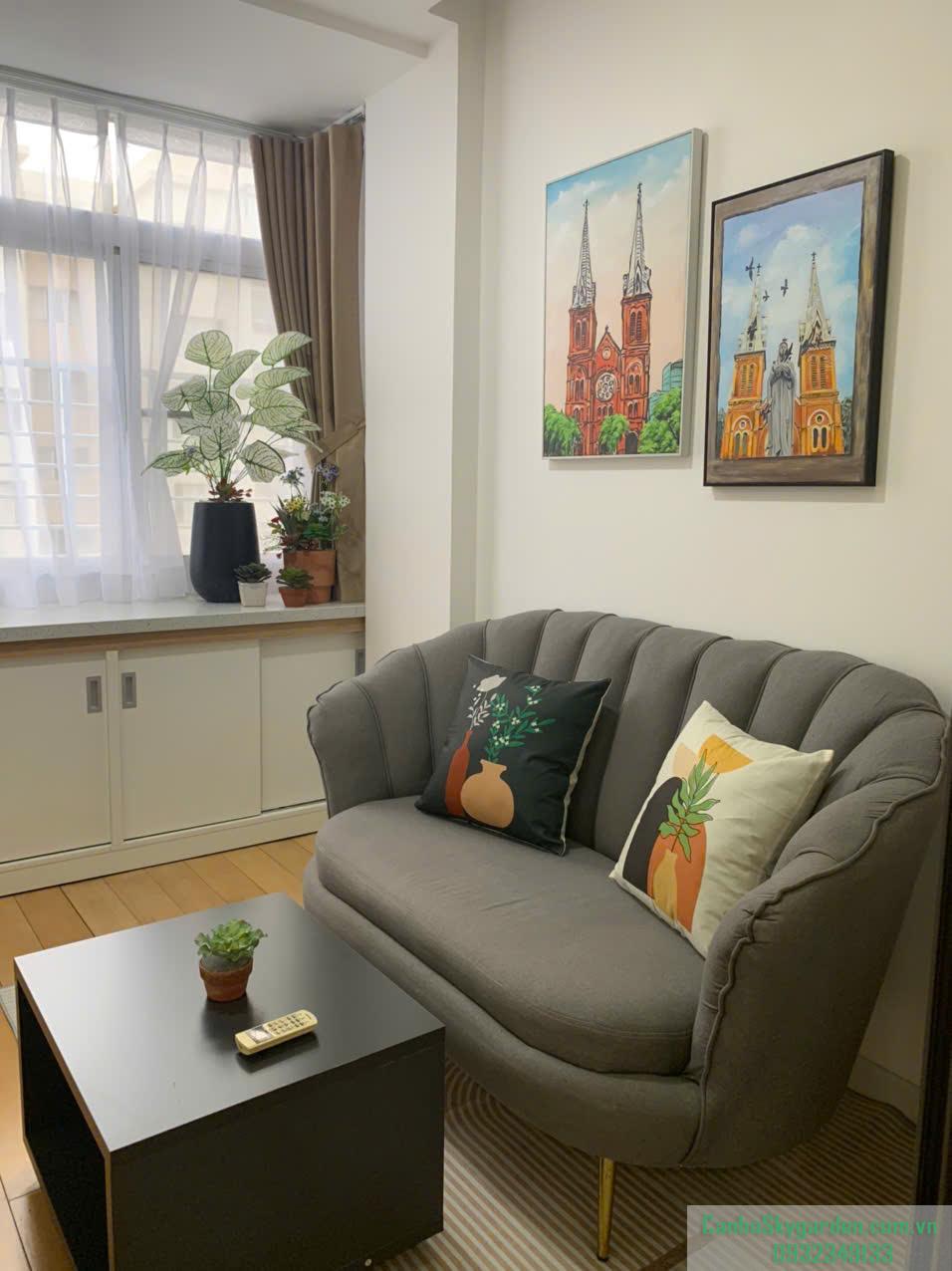 Bán căn góc 74m2 Sky Garden 3.Thiết kế 3PN-2WC ,nội thất cao cấp -có sẵn hd thuê 18tr/tháng Bán Căn Hộ Sky Garden 3 diện tích 56m² (60)