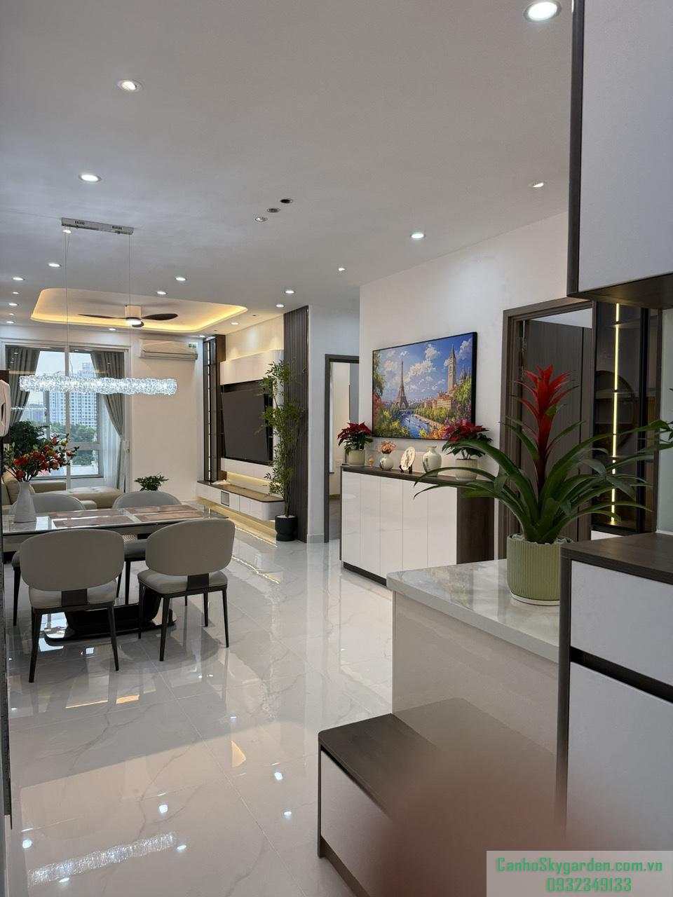 Bán căn góc Sky Garden 1. DT 89 m2 Thiết kế 3 Phòng ngủ-2wc- Nội thất mới như hình Bán (28)