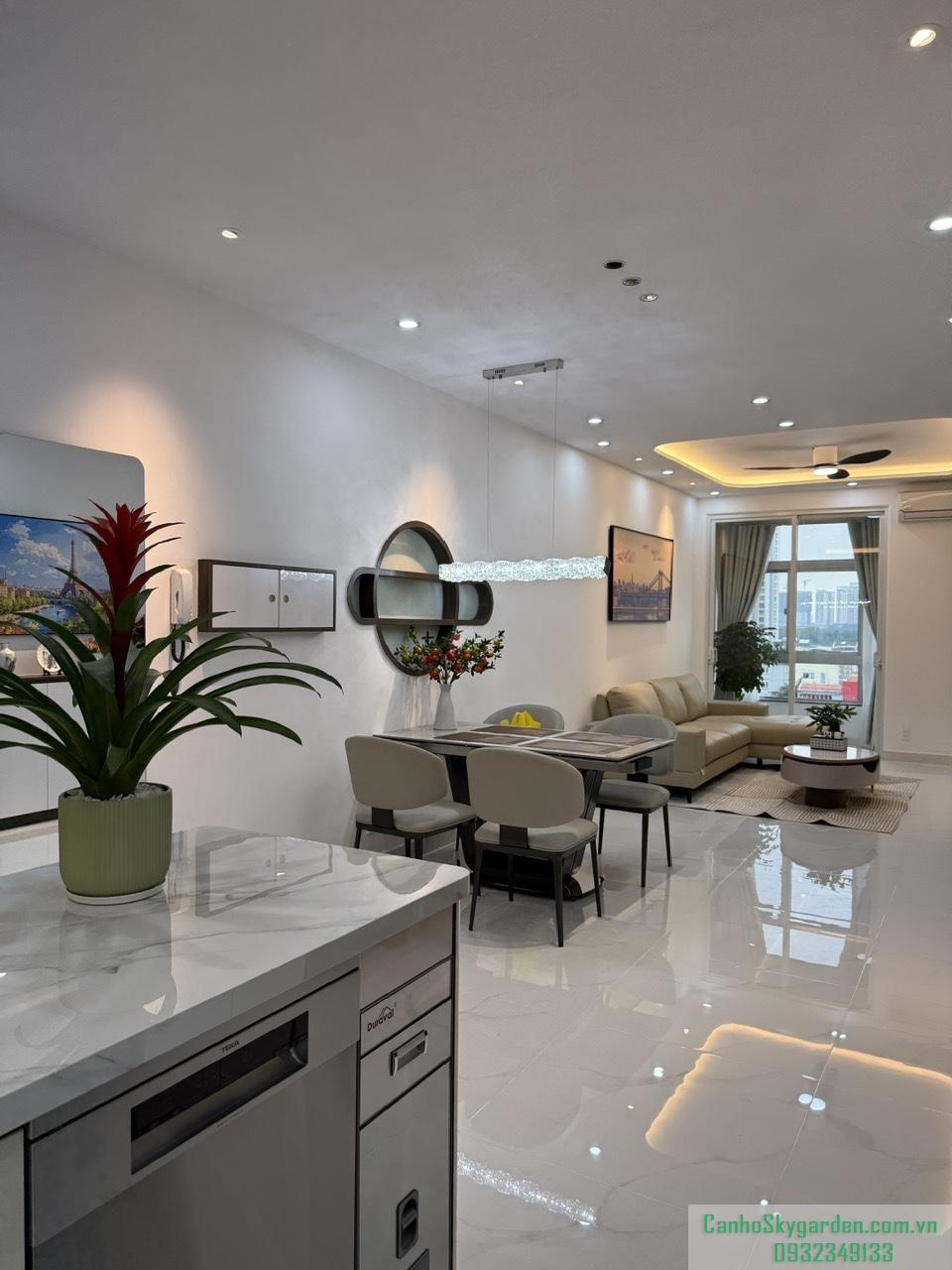 Ban CH Sky garden 1 3PN 89m2 nội thất đầy đủ giá 6ty450 Bán (46)