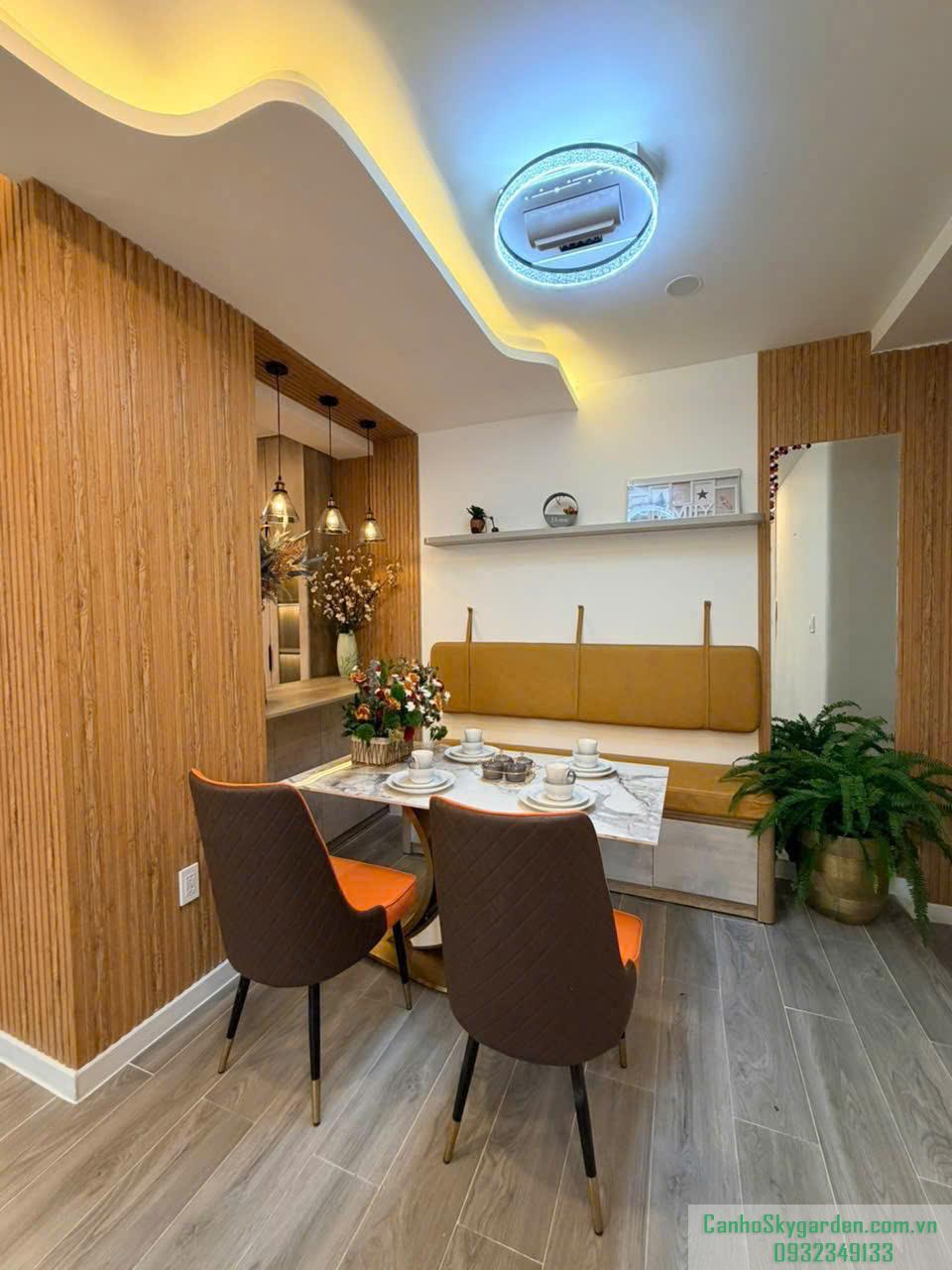 BÁN CĂN GÓC SKY GARDEN .DT81M2 .THIẾT KẾ 3 PHÒNG NGỦ-2WC-NỘI THẤT MỚI NHƯ HÌNH .CÓ SẴN HDT 21tr/tháng Bán (45)