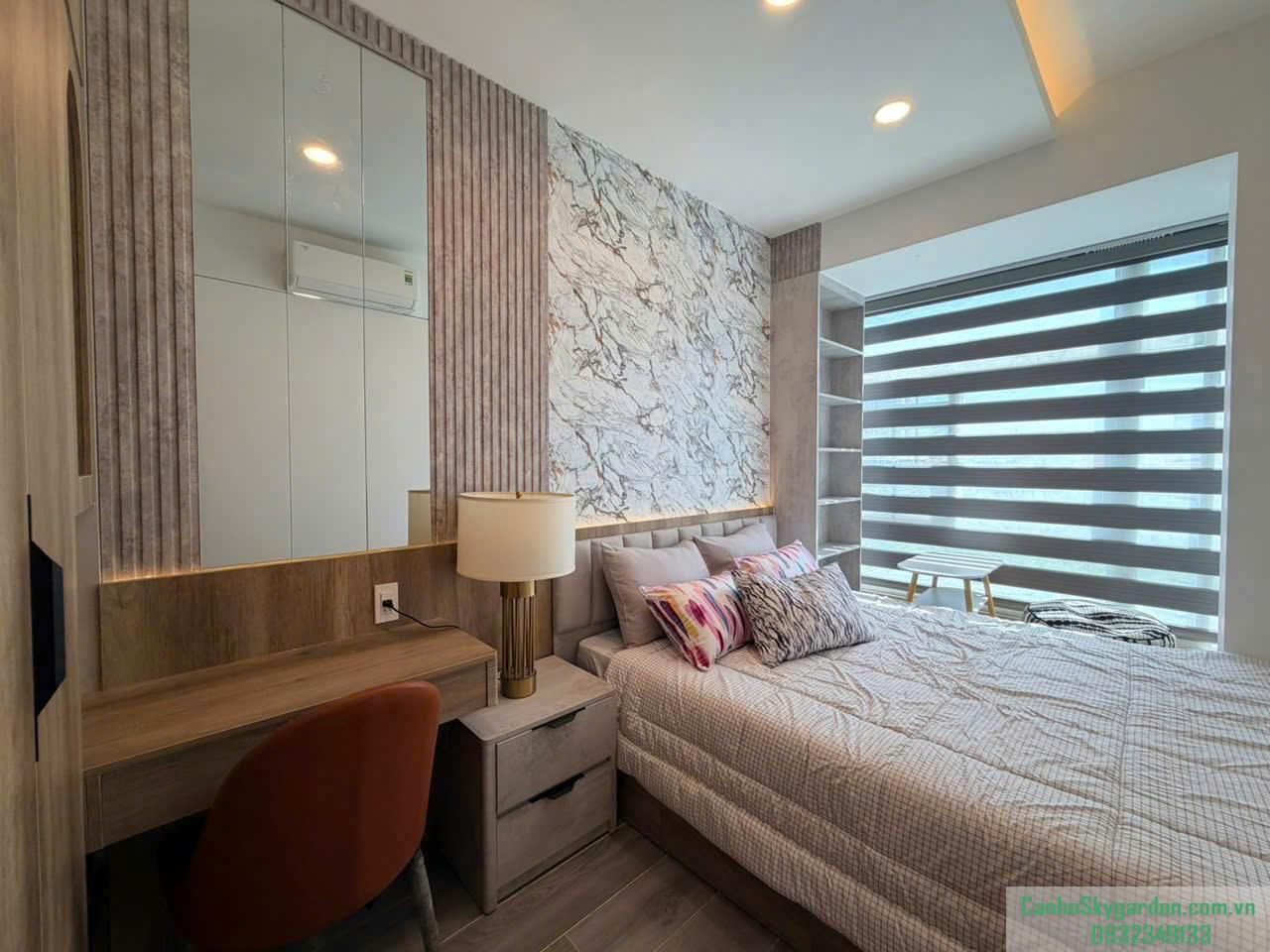 BÁN CĂN GÓC SKY GARDEN .DT81M2 .THIẾT KẾ 3 PHÒNG NGỦ-2WC-NỘI THẤT MỚI NHƯ HÌNH .CÓ SẴN HDT 21tr/tháng Bán (48)