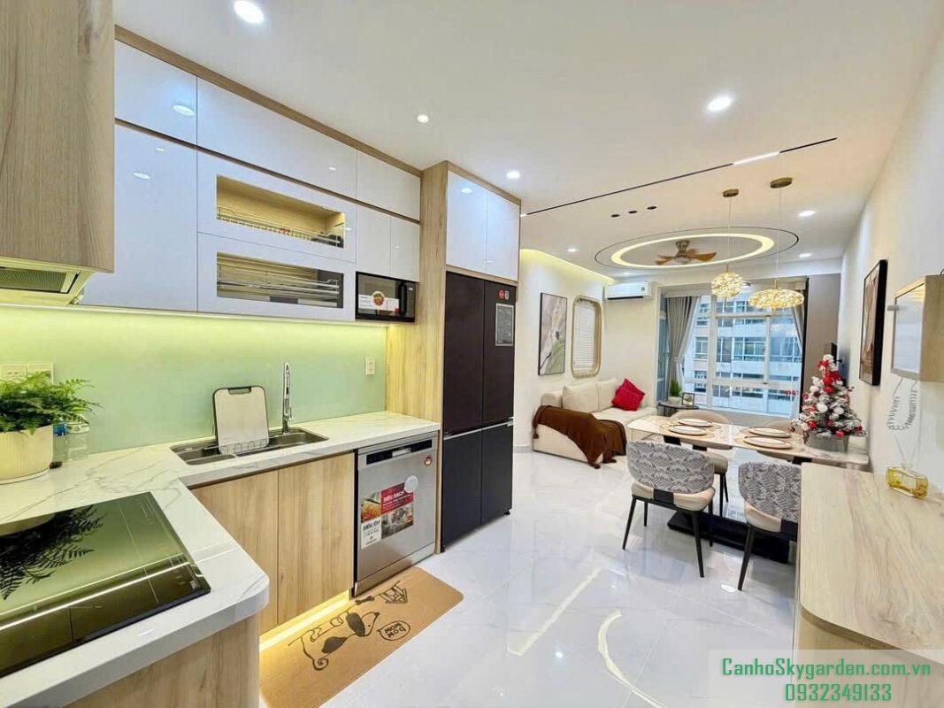 Bán căn góc 72 m2 Sky Garden 3 ,thiết kế 3pn,2wc ,nội thất cao cấp Bán (48)