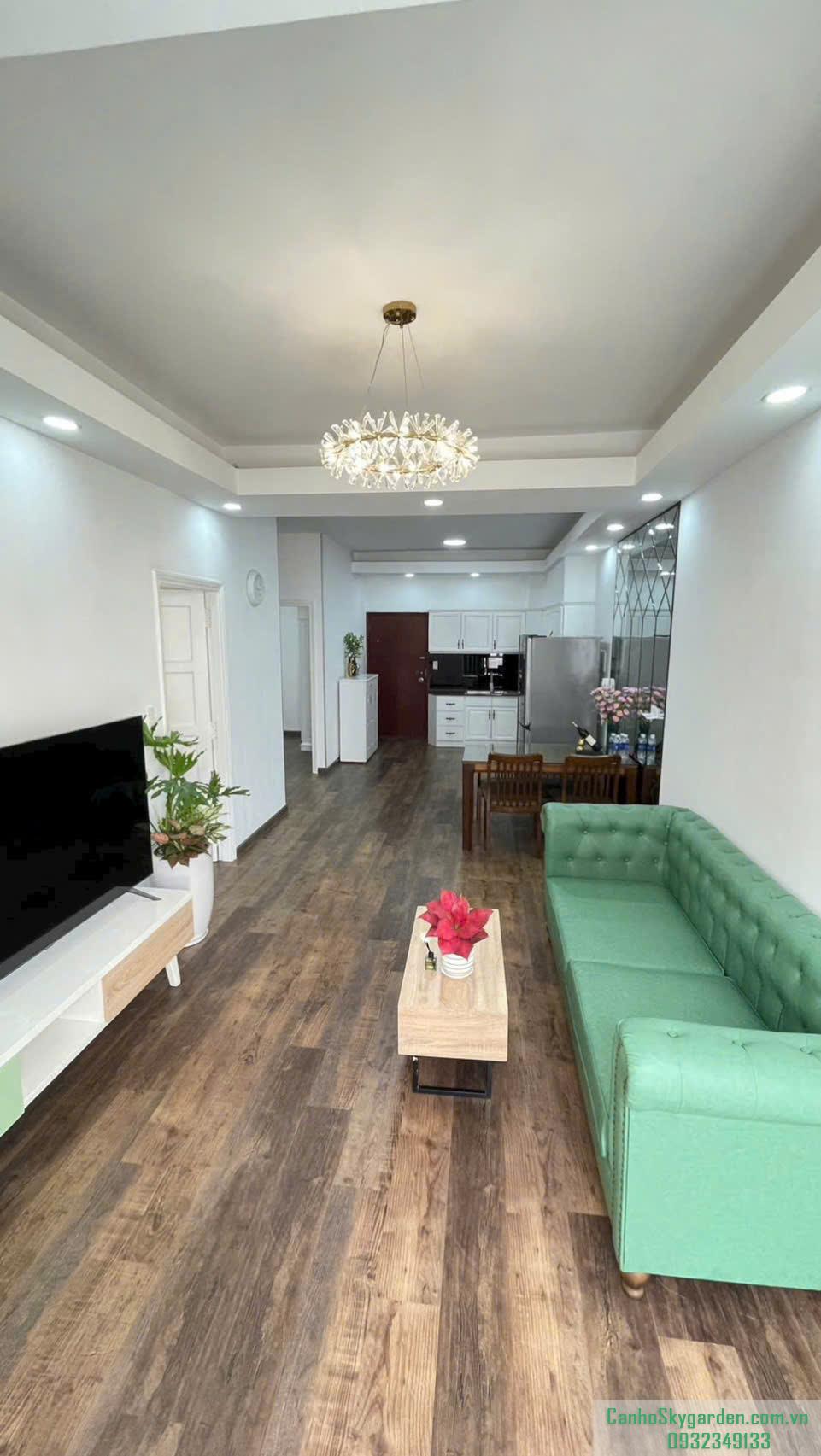 Cần bán căn Sky Garden 3, DT 57m2 - 2 phòng ngủ đầy đủ nội thất. Giá đầu tư rẻ nhất thị trường Bán (29)