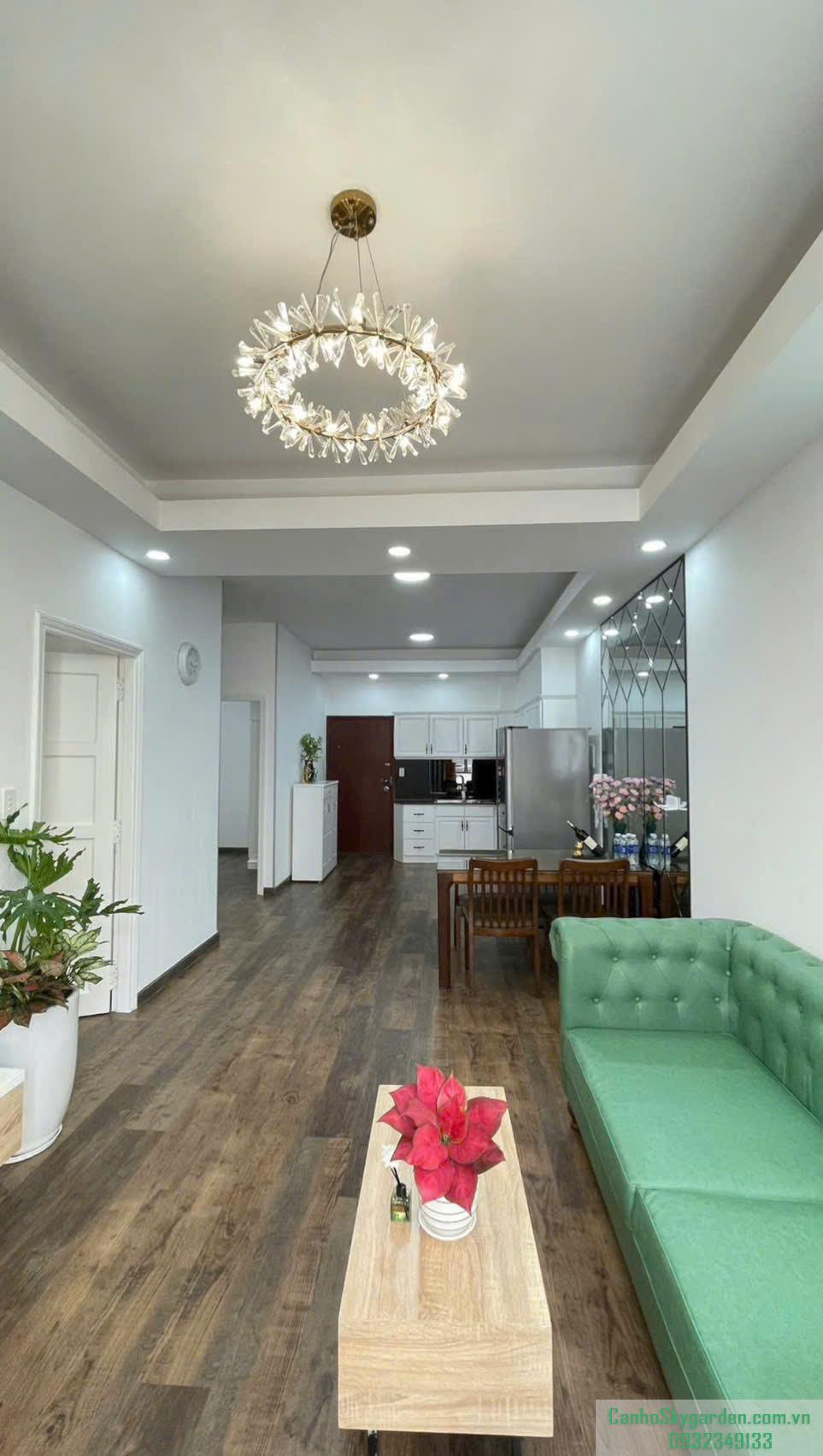 Cần bán căn Sky Garden 3, DT 57m2 - 2 phòng ngủ đầy đủ nội thất. Giá đầu tư rẻ nhất thị trường Bán (30)