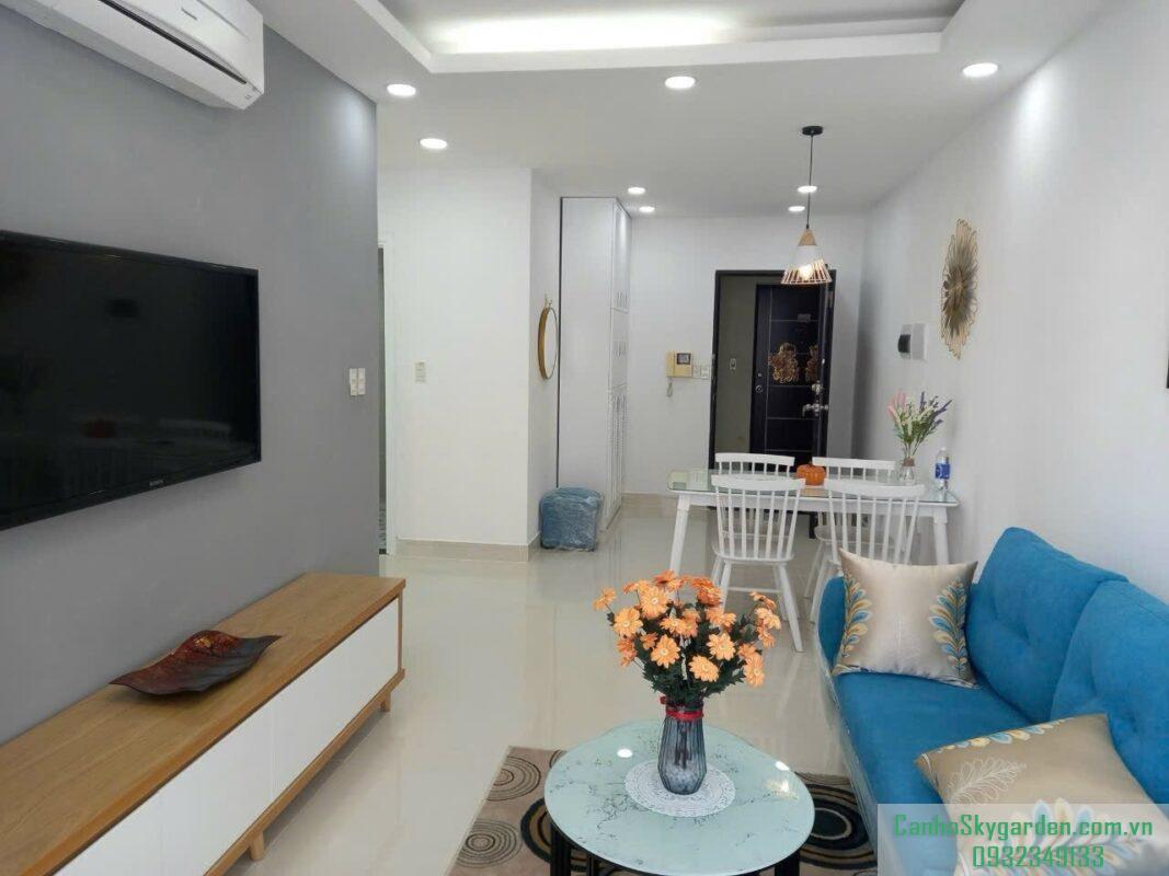 Cần bán căn Sky Garden 3, DT 57m2 - 2 phòng ngủ đầy đủ nội thất. Giá đầu tư rẻ nhất thị trường Bán (48)