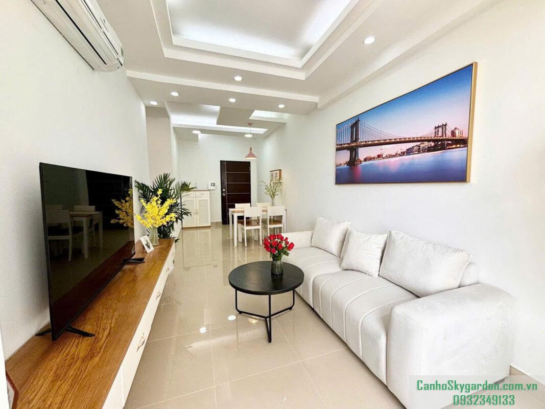 Cần bán căn Sky Garden 3, DT 57m2 - 2 phòng ngủ đầy đủ nội thất. Giá đầu tư rẻ nhất thị trường Bán (40)