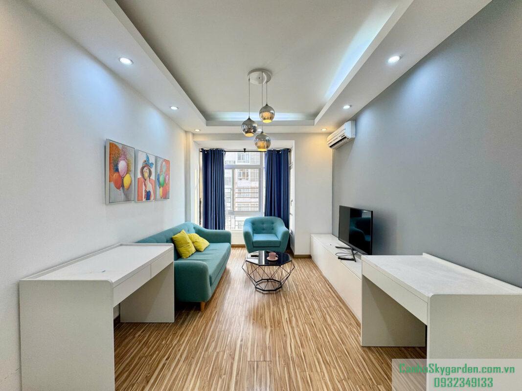 Cần bán căn Sky Garden 3, DT 57m2 - 2 phòng ngủ đầy đủ nội thất. Giá đầu tư rẻ nhất thị trường Bán (7)