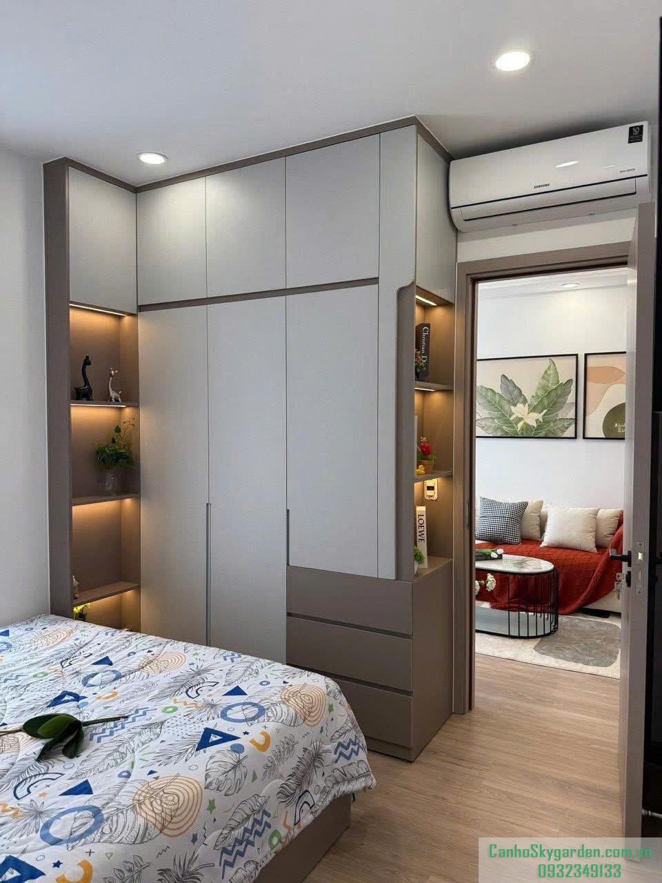 Cần bán căn Sky Garden 3, DT 57m2 - 2 phòng ngủ đầy đủ nội thất. Giá đầu tư rẻ nhất thị trường Bán (10)