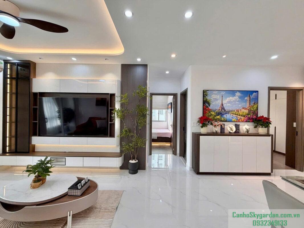 Cần bán căn Sky Garden 3, DT 57m2 - 2 phòng ngủ đầy đủ nội thất. Giá đầu tư rẻ nhất thị trường Bán (48)