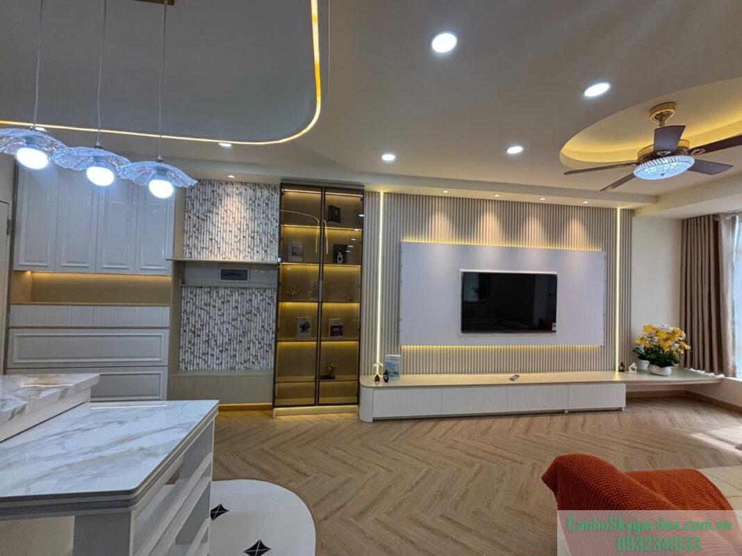 Cần bán căn Sky Garden 3, DT 57m2 - 2 phòng ngủ đầy đủ nội thất. Giá đầu tư rẻ nhất thị trường Bán (10)