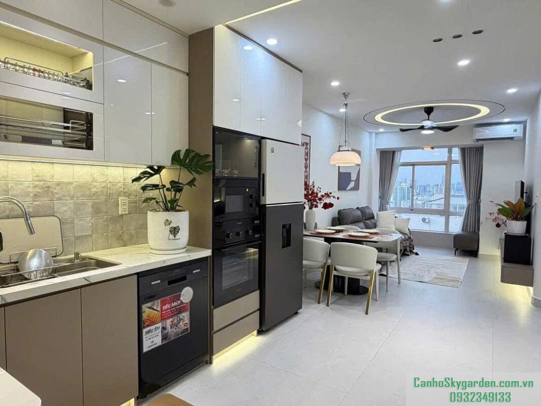 Cần bán căn Sky Garden 3, DT 57m2 - 2 phòng ngủ đầy đủ nội thất. Giá đầu tư rẻ nhất thị trường Bán (8)