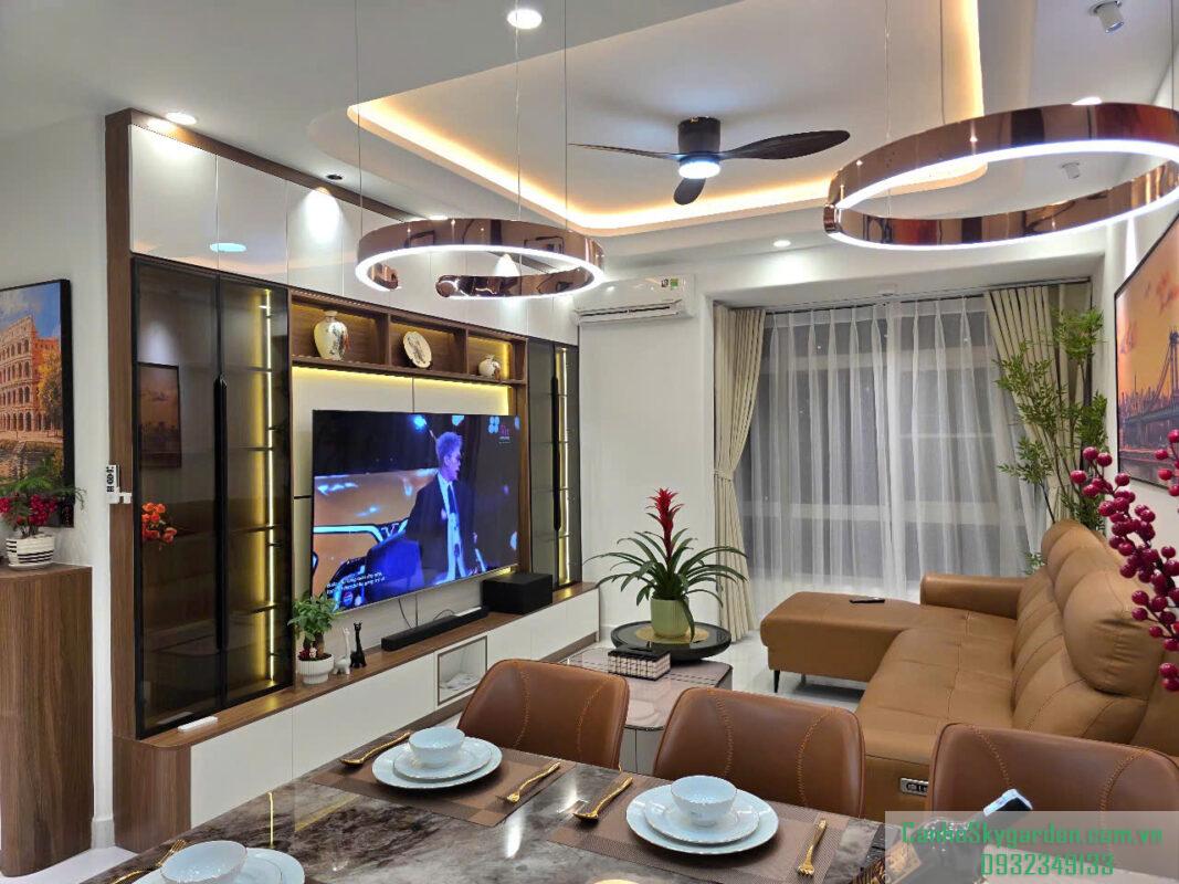 Cần bán căn Sky Garden 3, DT 57m2 - 2 phòng ngủ đầy đủ nội thất. Giá đầu tư rẻ nhất thị trường Bán (8)