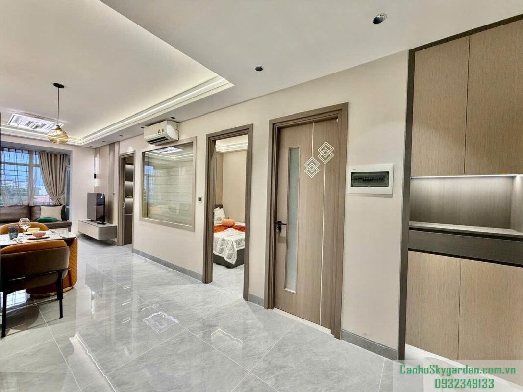 Cần bán căn Sky Garden 3, DT 57m2 - 2 phòng ngủ đầy đủ nội thất. Giá đầu tư rẻ nhất thị trường Bán (56)