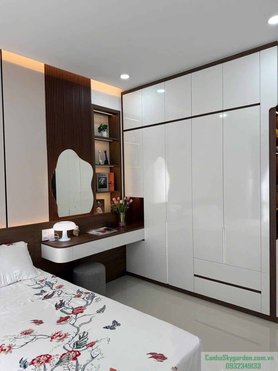 Căn hộ Sky Garden 2 81m2, 2 phòng ngủ, 2 toilets - full nội thất giá 13 triệu/tháng -nhà mới đẹp Cho Thuê (52)