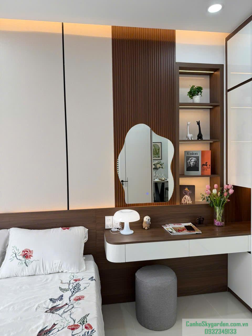 Căn hộ Sky Garden 2 81m2, 2 phòng ngủ, 2 toilets - full nội thất giá 13 triệu/tháng -nhà mới đẹp Cho Thuê (46)