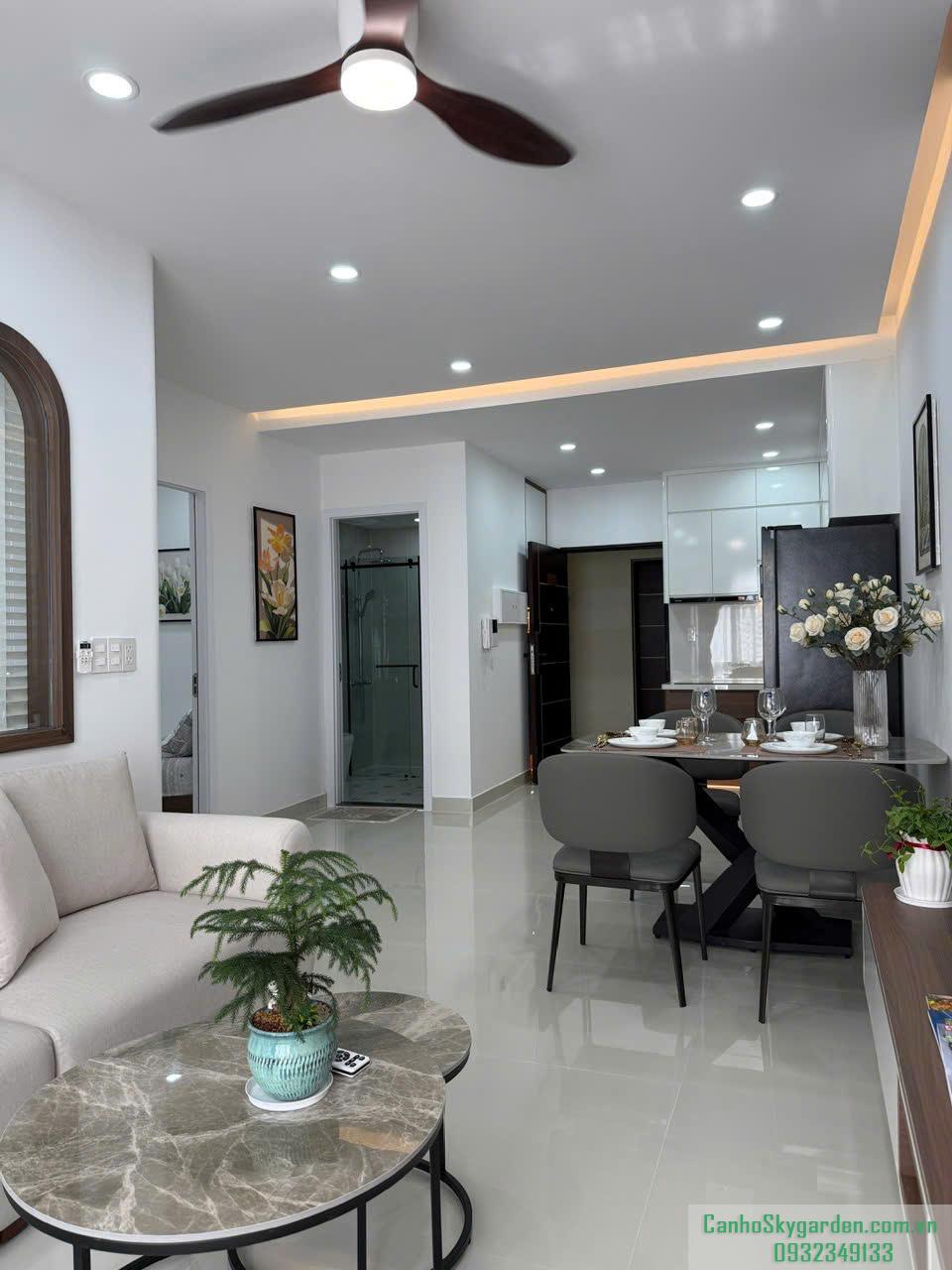 Căn hộ Sky Garden 2 81m2, 2 phòng ngủ, 2 toilets - full nội thất giá 13 triệu/tháng -nhà mới đẹp Cho Thuê (48)