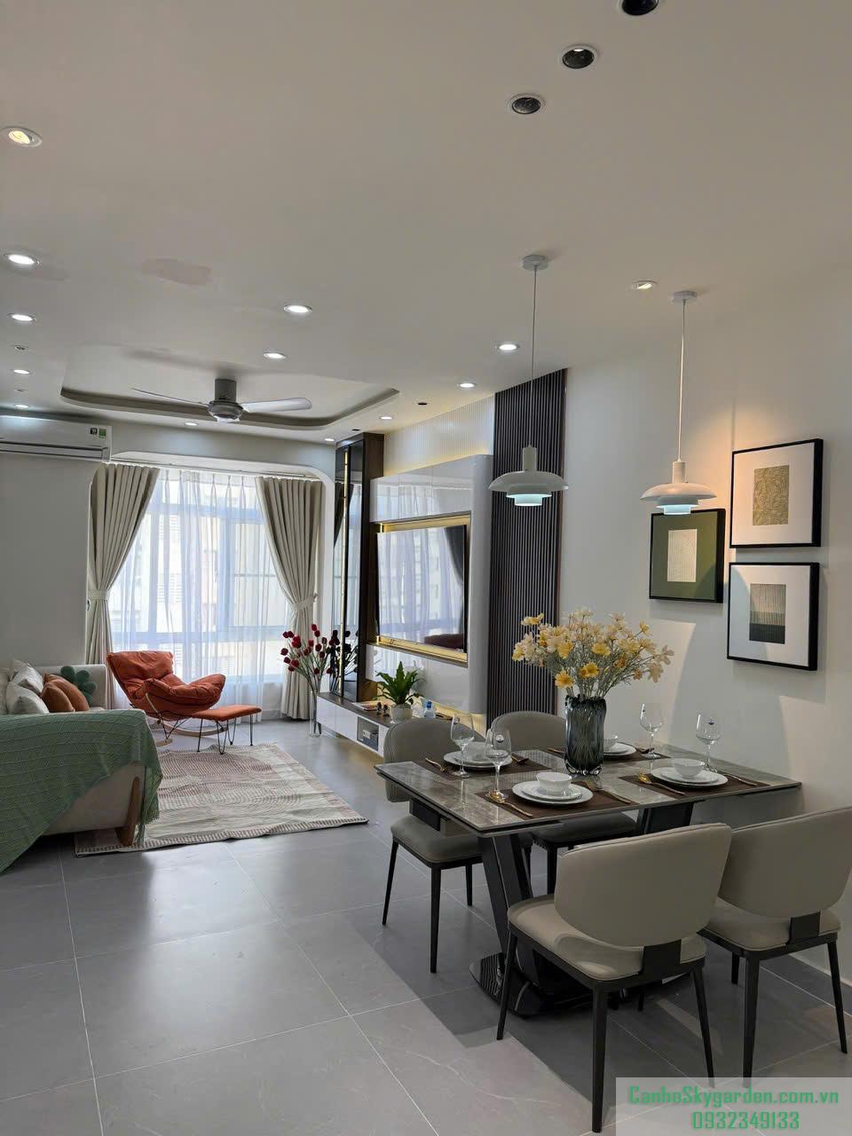 BÁN CĂN HỘ SKY GARDEN 3, THIẾT KẾ 2PN, 1WC VỚI 56M2, TẦNG CAO Bán (7)