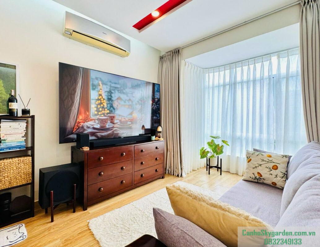 Căn hộ Sky Garden 2 81m2, 2 phòng ngủ, 2 toilets - full nội thất giá 13 triệu/tháng -nhà mới đẹp Cho Thuê (32)