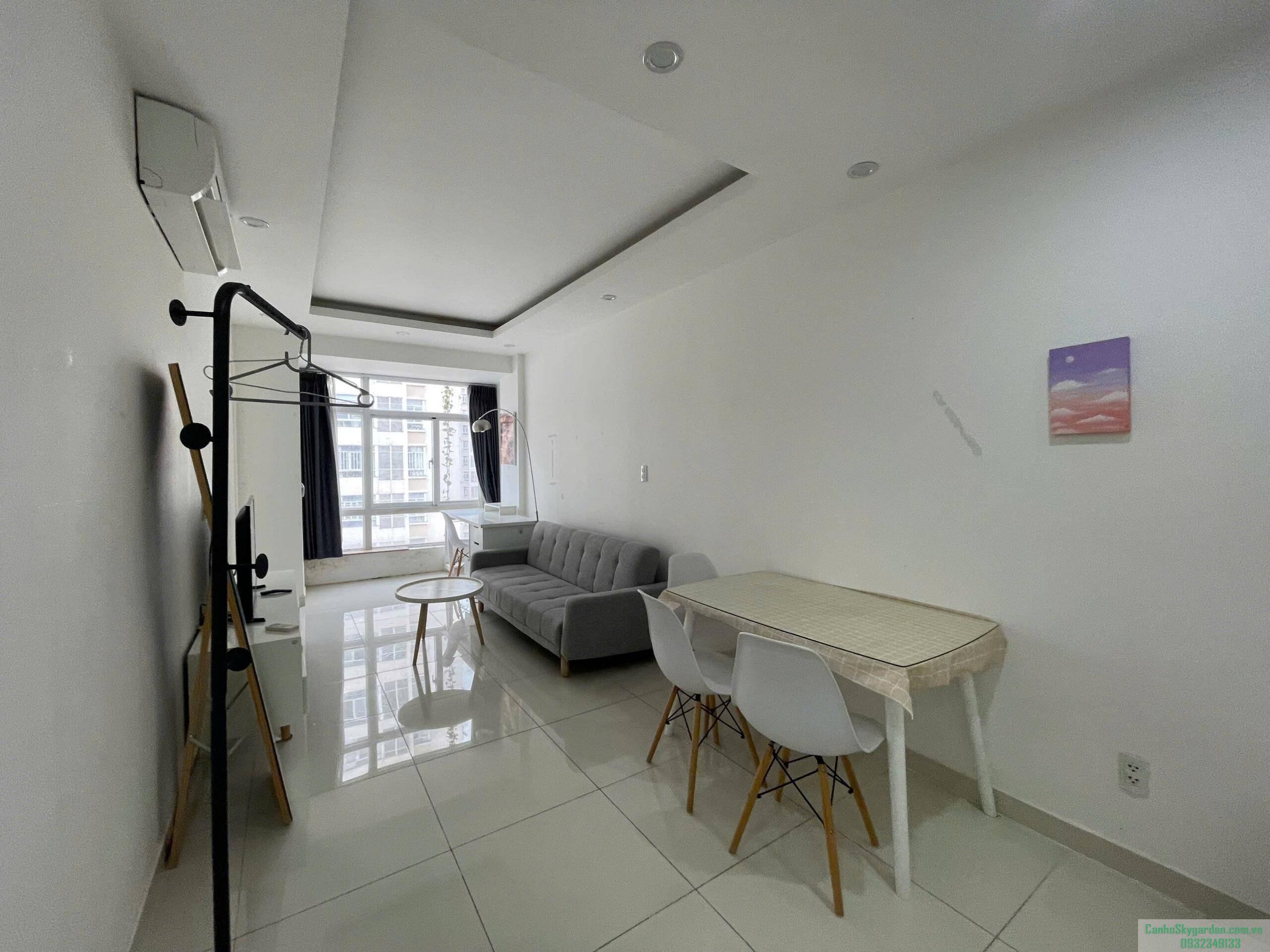 CHO THUÊ CĂN HỘ 56M2 SKY GARDEN 3 THIẾT KẾ 2PN & 1WC NHÀ ĐẸP TẦNG CAO Cho Thuê (1)