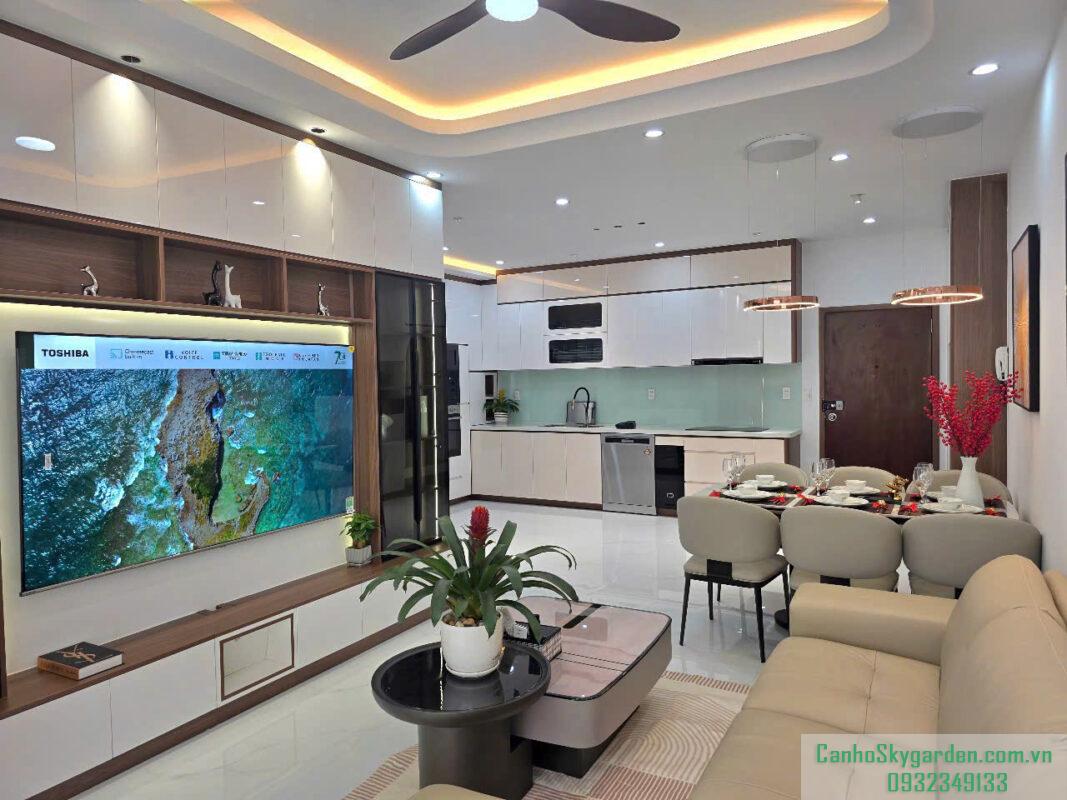 BÁN CĂN HỘ SKY GARDEN 3, THIẾT KẾ 2PN, 1WC VỚI 56M2, TẦNG CAO Bán (7)