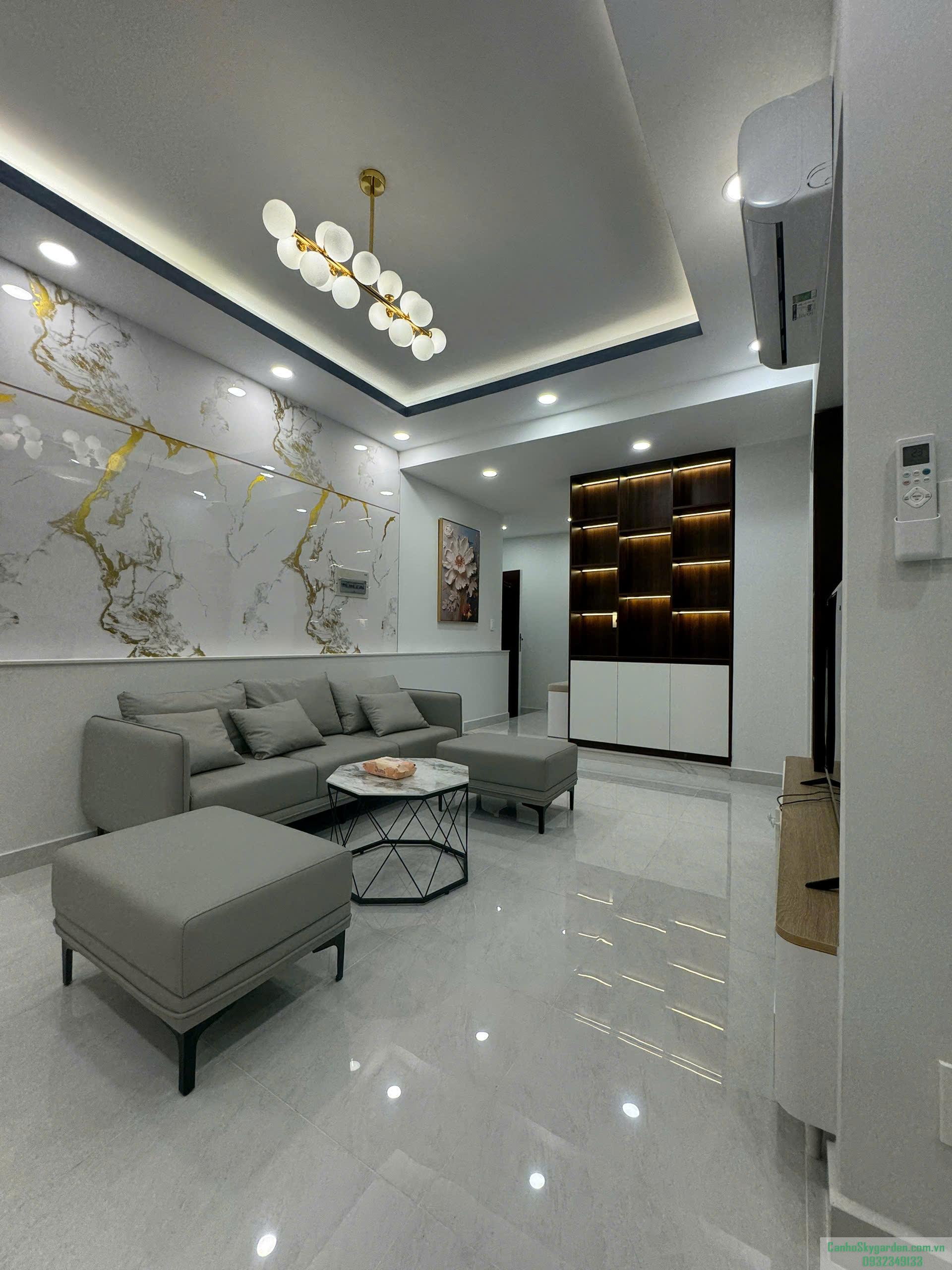 CHO THUÊ CĂN HỘ 56M2 SKY GARDEN 3 THIẾT KẾ 2PN & 1WC NHÀ ĐẸP TẦNG CAO Cho Thuê (52)