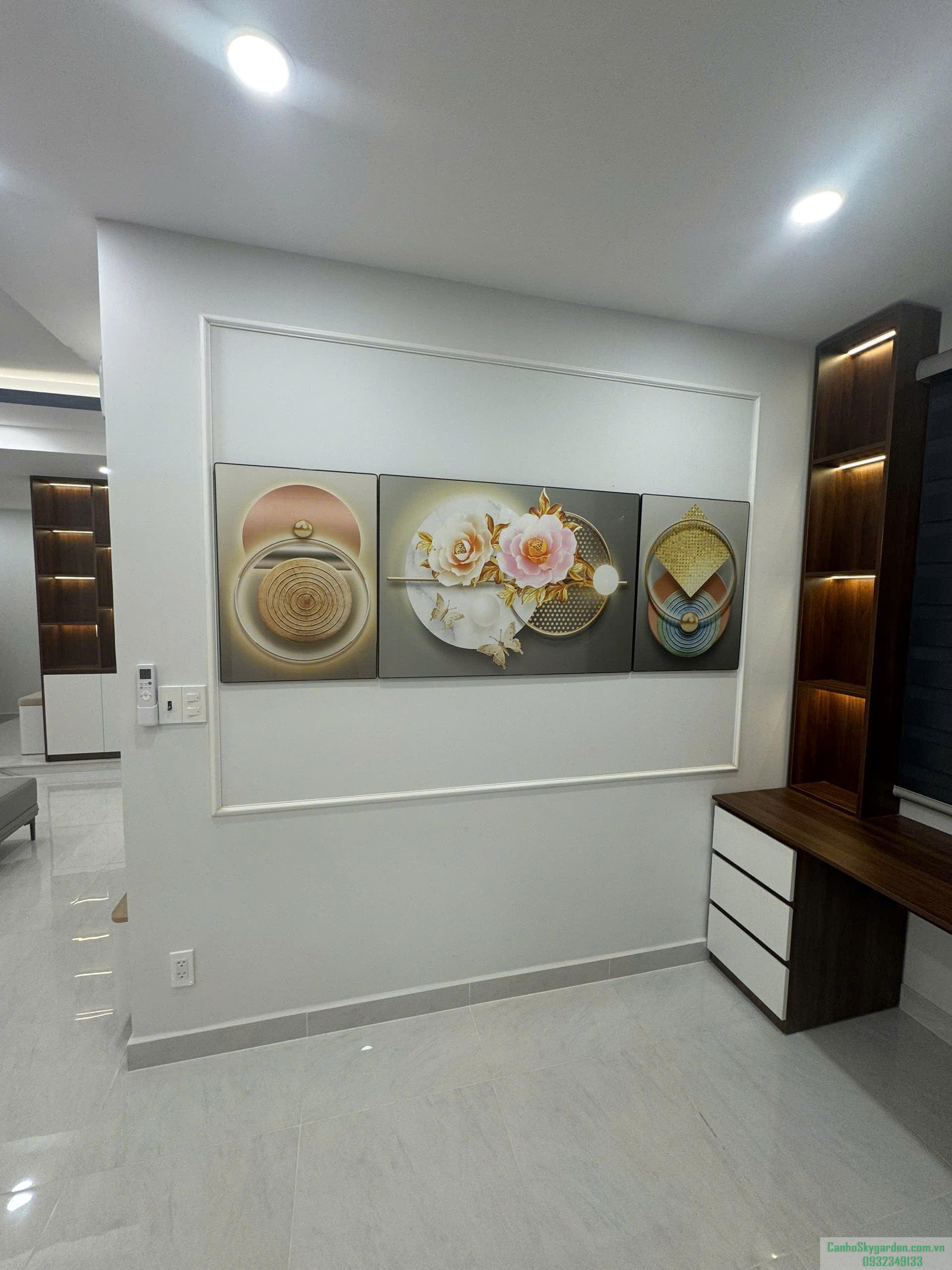 CHO THUÊ CĂN HỘ 56M2 SKY GARDEN 3 THIẾT KẾ 2PN & 1WC NHÀ ĐẸP TẦNG CAO Cho Thuê (54)