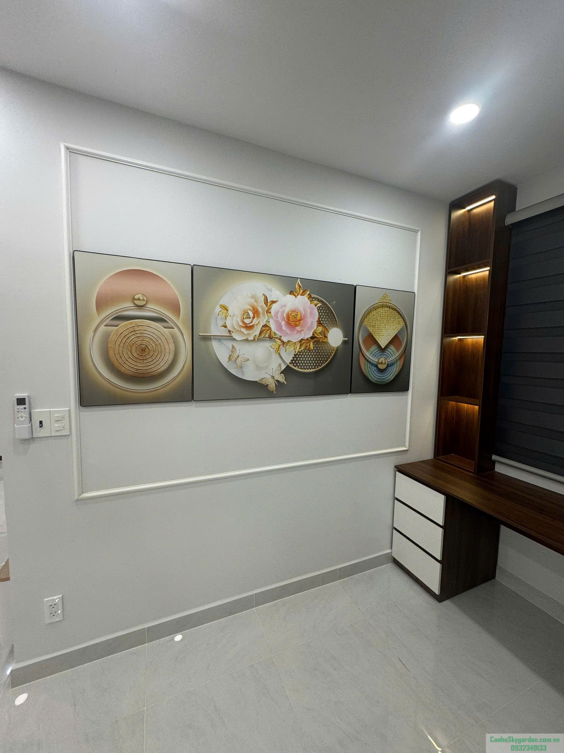 CHO THUÊ CĂN HỘ 56M2 SKY GARDEN 3 THIẾT KẾ 2PN & 1WC NHÀ ĐẸP TẦNG CAO Cho Thuê (56)