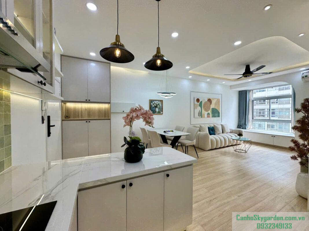 BÁN CĂN GÓC 74 M2 SKY GARDEN 3 , THIẾT KẾ 2PN, 2WC TẦNG CAO Bán (9)