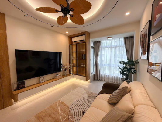 🌿 Bán căn hộ Sky Garden 2 ▫️ Lầu cao, view Nam thoáng mát ▫️ Nội thất mới 100%, full đồ cao cấp Bán (1)