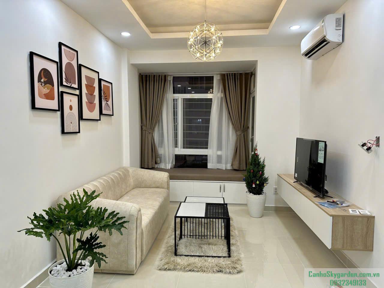 Bán căn hộ GÓC Sky Garden .Lầu trung, view thoáng Full nội thất Sổ hồng sở hữu lâu dài Bán (1)