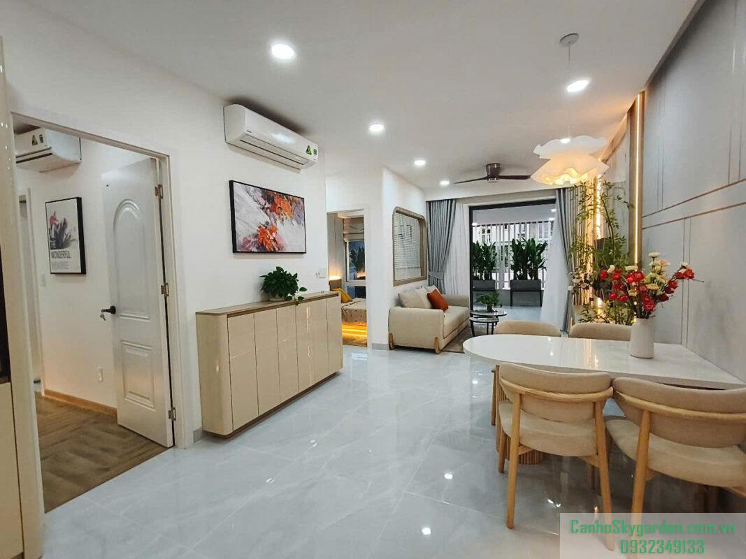 Cho thuê căn hộ duplex Sky Garden . Nhà full nội thất đẹp xịn, lầu cao view thoáng Cho Thuê (50)