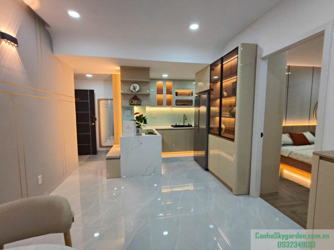 Cho thuê căn hộ duplex Sky Garden . Nhà full nội thất đẹp xịn, lầu cao view thoáng Cho Thuê (51)