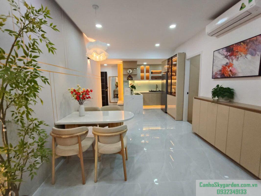 Cho thuê căn hộ duplex Sky Garden . Nhà full nội thất đẹp xịn, lầu cao view thoáng Cho Thuê (52)
