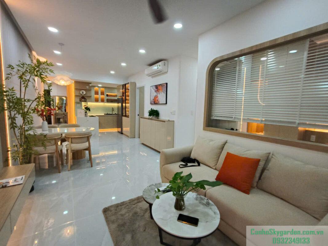 Cho thuê căn hộ duplex Sky Garden . Nhà full nội thất đẹp xịn, lầu cao view thoáng Cho Thuê (53)
