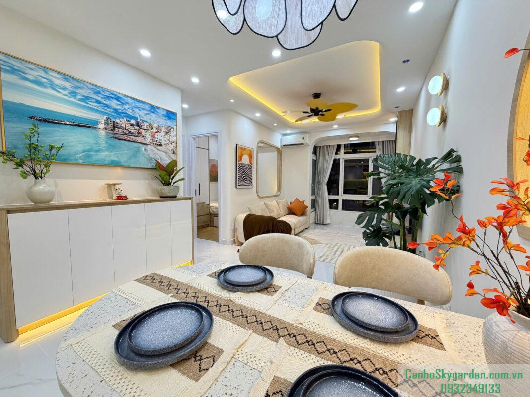 Cho thuê căn hộ duplex Sky Garden . Nhà full nội thất đẹp xịn, lầu cao view thoáng Cho Thuê (44)