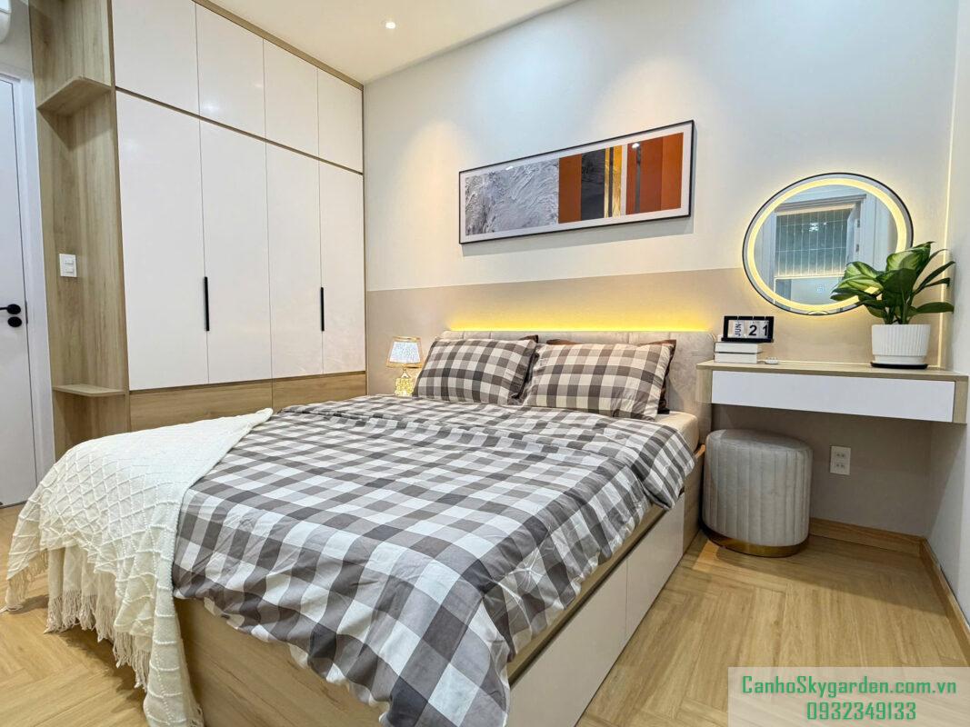 Cho thuê căn hộ duplex Sky Garden . Nhà full nội thất đẹp xịn, lầu cao view thoáng Cho Thuê (47)