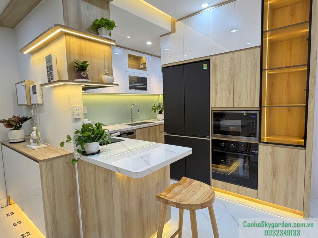Cho thuê căn hộ duplex Sky Garden . Nhà full nội thất đẹp xịn, lầu cao view thoáng Cho Thuê (48)